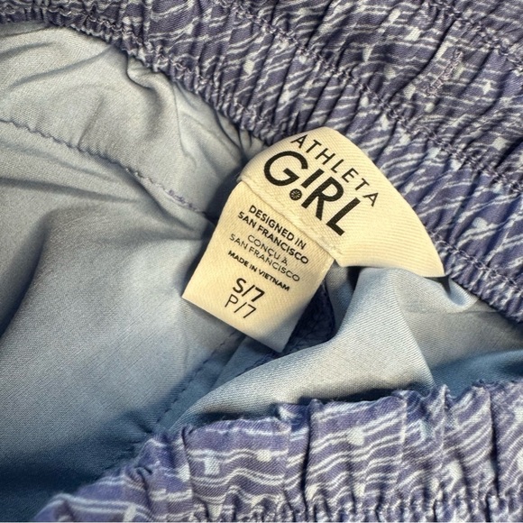 Athleta Girl Shorts Lot All Star 2.5" Shorts Size L 12 Blue Active Short - Picture 4 of 5